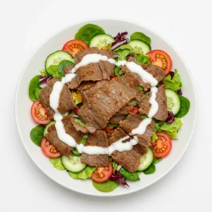 Drehspießsalat Kalb