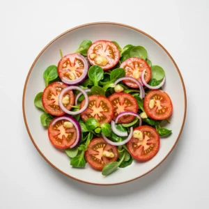 Tomaten-Zwiebel-Salat