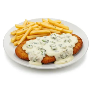 Sorgonzola-Schnitzel